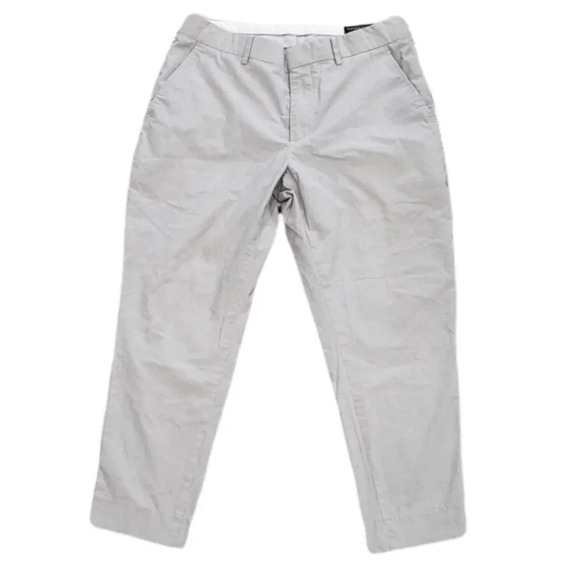 Banana Republic Gray Striped Dress Pants 33 - Picture 1 of 4